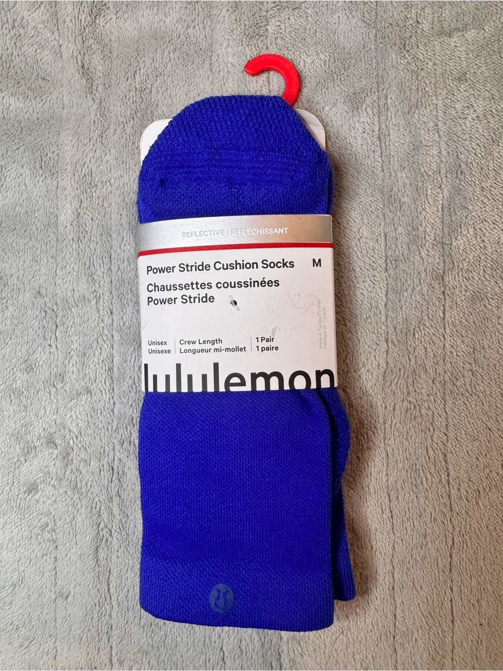 lululemon athletica Power Stride Cushion Crew Socks - Royal Blue